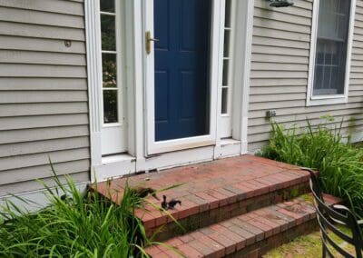 This is an exterior painting project