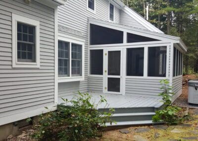 This is an exterior painting project